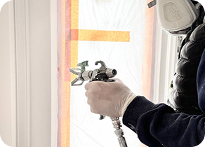 Three-coat finishing system for long-lasting protection