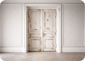 Repair of cracks, chips and timber damage